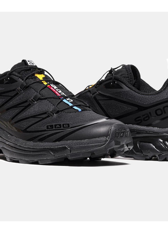 КРОССОВКИ ЖЕНСКИЕ SALOMON XT-6 BLACK САЛОМОН XT-6 No Brand чёрные демисезоны (369391537)
