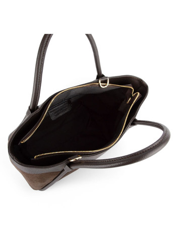 Сумка женская замшевая 04027 с 2 ручками шоколадная Virginia Conti (361048123)