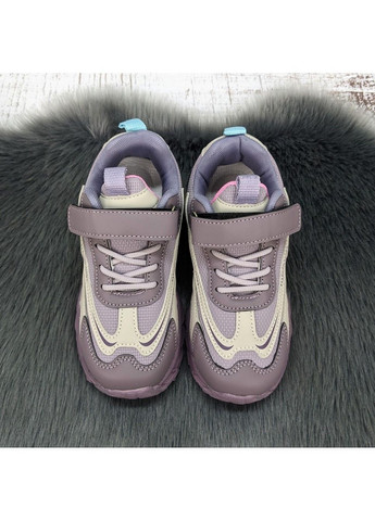 Лілові осінні кросівки дитячі для дівчинки Kimboo