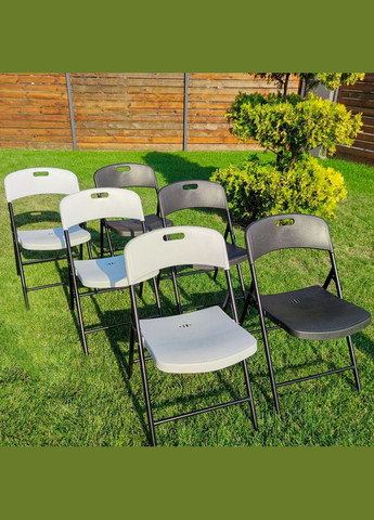 Складной стул 46*52*79см белый SW-00001609 Sticker Wall (316520715)