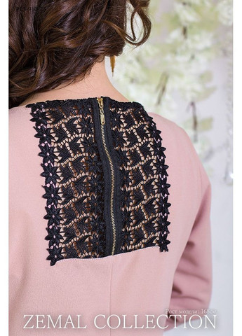 Пудрова повсякденний, святковий сукня Zemal однотонна