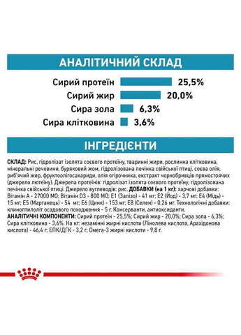 Сухий корм для котів Hypoallergenic 2.5 кг 3902025 Royal Canin (331561045)