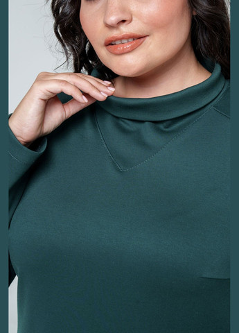 Смарагдова повсякденний жіноча сукня лика напівприлеглого силуету all posa (ap101681p) A'll Posa