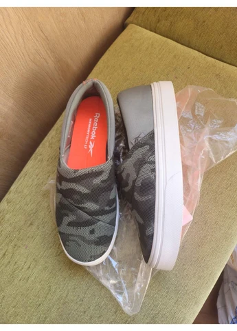 Хаки слипоны, мокасины женские, 39 размер Reebok