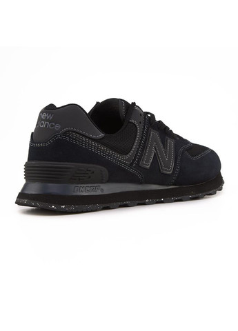 КРОССОВКИ ЖЕНСКИЕ NEW BALANCE 574 V2 FULL BLACK НЬЮ БЕЛАНС 574 No Brand чёрные демисезоны (368888113)