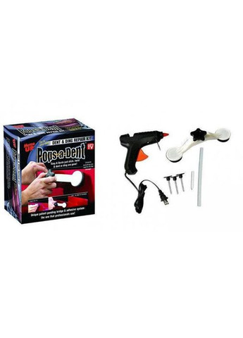 Инструмент для удаления вмятин на авто Clefers Pops-a-Den- Готовка своими руками - Клей, Пистолет, Присоска LN-980 No Brand (366238703)