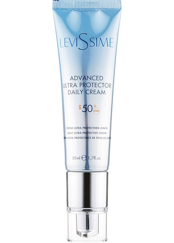 Солнцезащитный крем-гель Advanced Ultra Protector Daily Cream SPF50 50ml (896914-76210) Levissime (368605155)