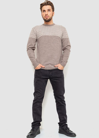 Светло-коричневый демисезонный свитер мужской,, 161r898 Ager