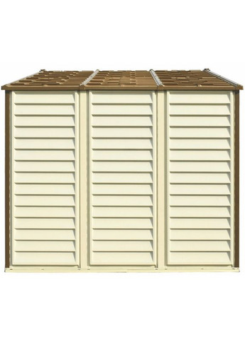 Сарай WoodSide 325х247х231 см слоновая кость (30214-2,3,4 ) Duramax (323166659)