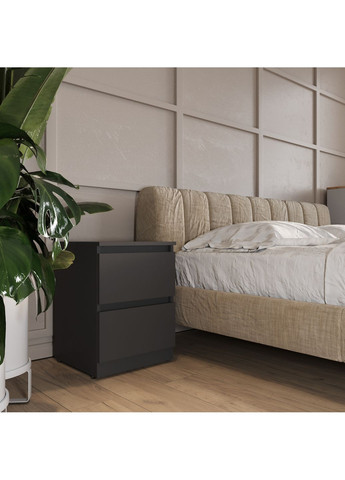 Прикроватная тумба на 2 ящика 40х40х54.4см MEBEX (354307078)