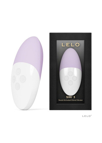 Музичний вібратор для клітора SIRI 3 Calm Lavender, вібрації в ритмі звуків без смартфона Lelo (322740301)