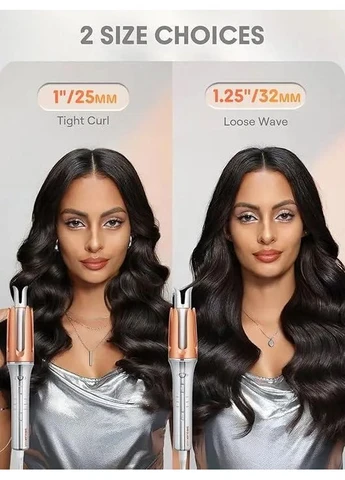 Автоматический стайлер Sheglam Hair Curler Bella для завивки волос / Плойка для локонов 3 режима 170–210°C Blip (401616918)