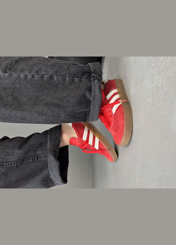 Кроссовки женские и мужские Adidas Gazelle red | Адидас Газель красный | Адидас Газель красный No Brand красные демисезоны (316091165)