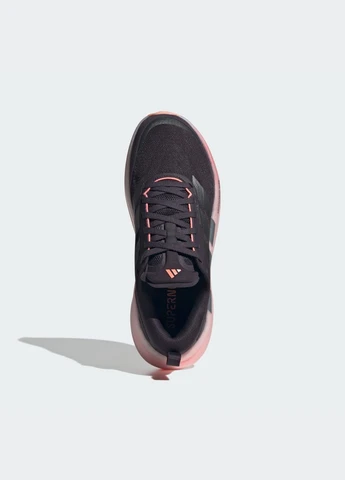 Кроссовки SUPERNOVA GLIDE RUNNING adidas чёрные всесезоны (403196119)