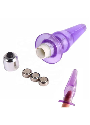 Вибрирующая анальная пробка в голубом цвете We Love (284278243)