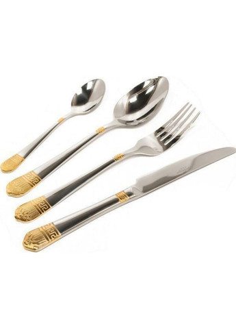 Набір столових приладів HB-72920-GS 72 предмети на 12 осіб у подарунковій упаковці ложки, виделки (вилки), ножі Hoffburg (297332253)