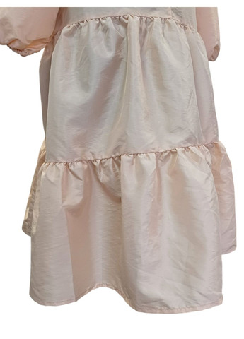 Лососевое платье Monki однотонное