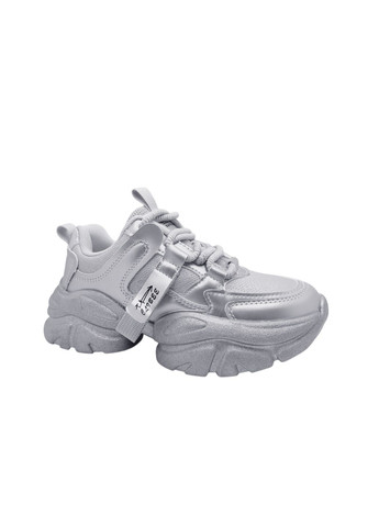 Серые всесезонные кроссовки Clibee