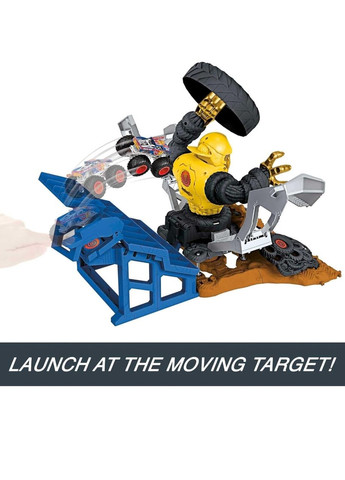 Игровой набор Атака Крашзилы, серия Тренировочная арена, с треком, монстром и машинкой, Mattel Hot Wheels (334010741)