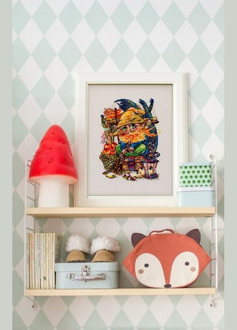 Набір для вишивки муліне ДМС "Домовик", 15х21 см No Brand (340486061)