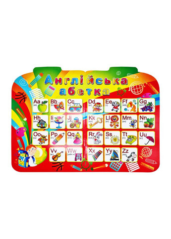 Развивающая раскраска рюкзачок "Английский для малышей" РМ-07-08 с плакатом Апельсин (308996705)