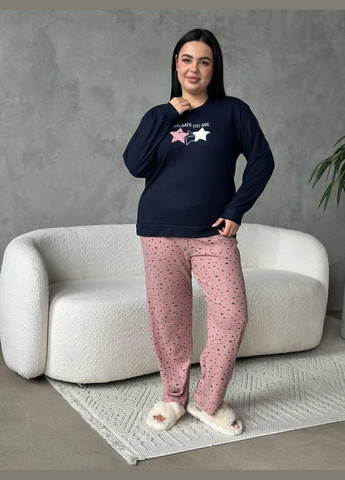Комбинированная пижама женская больших размеров GT