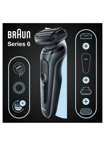 Електробритва Series 6 61-N4820cs Braun (281446964)