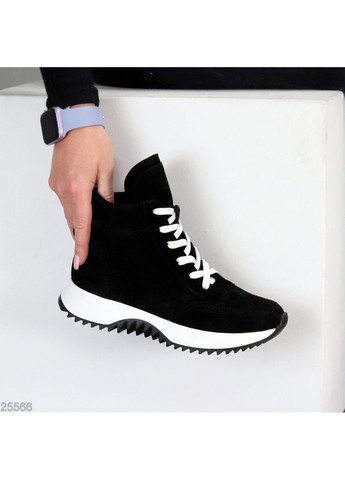 Осенние демисезонные ботинки Helen из натуральной замши