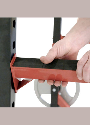 Стійка для штанги ASPIRE 510 для присідань і жиму лежачи York Fitness (303126830)