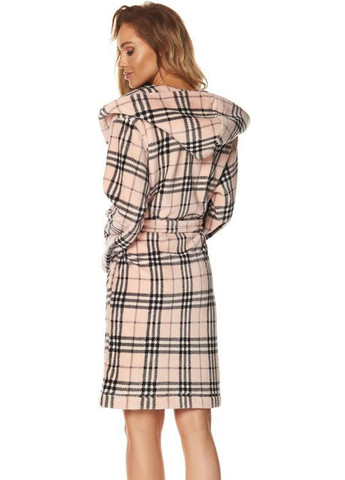 Халат женский теплый в клетку 2074 Misti L&L (356566990)