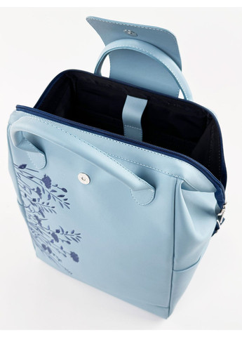 Яркий дуэт - рюкзак и шопер 250313 голубой '' Alba Soboni (353302912)