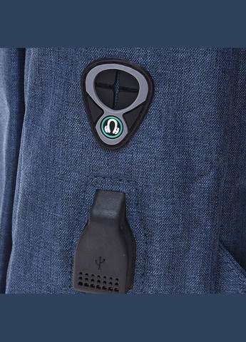 Рюкзак чоловічий тканинний brvn2890 Синій Remoid (301871251)