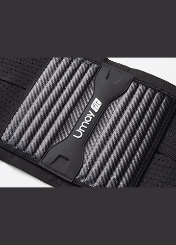 Бандаж для спини чорний, розмір L, талія 80-150 см Umay (317955998)