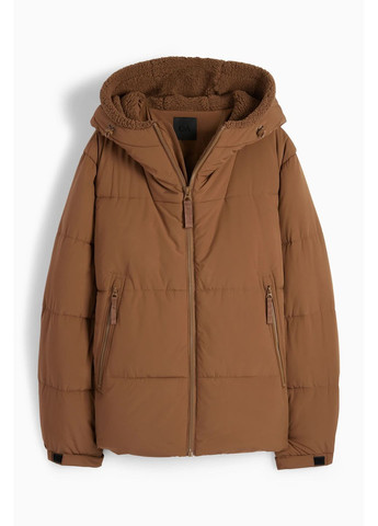 Коричневая демисезонная куртка C&A