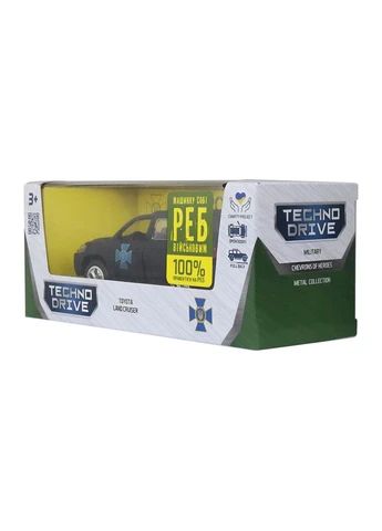 Автомодель металл 12х5х5 см Шевроны Героев TechnoDrive (393590722)