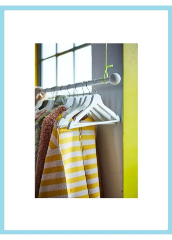 Деревянные плечики для одежды 8 шт — 43 см IKEA (369497941)