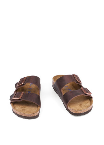 Чоловічі Шльопанці 452763 Бежевий Шкіра Birkenstock (292398155)