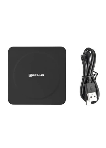 Бездротовий зарядний пристрій WL-710 1.5A 5W Black Real-El (354735702)