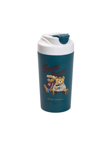 Термокружка Bears 480 мл с керамической колбой, синий Yiwu HP-14-15GR No Brand (360977586)