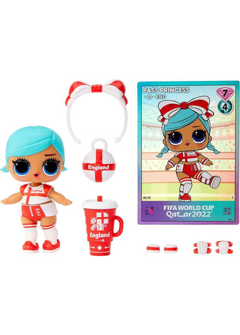 Игровой набор Lol Surprise X FIFA World Cup Qatar 2022 all star sports color change L.O.L. Surprise! (323480804)
