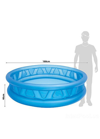Дитячий надувний басейн Літаюча тарілка (58431) (6903100033012) shop (6903100033012) Intex (315965076)