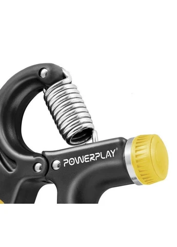 Кистевой эспандер PP-4323 с регулируемой нагрузкой 10-40 кг. Strength Grip Черный PowerPlay (389578598)