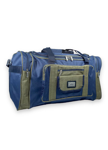 Дорожня сумка одне відділення бокові кишені фронтальні кишені розмір: 60*35*30см синяхакі Kaiman (266912170)