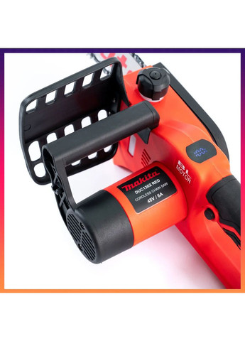 Безщіткова Акумуляторна пила DUC130Z RED (48V 6 Ah) Шина 30См Автозмащування АКБ пила Макіта ГАРАНТІЯ Makita (368682241)