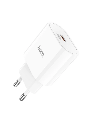 Мережевий зарядний пристрій Metro single port PD20W charger set(Type-C to Type-C) (6931474762191) Hoco C94A (381197095)