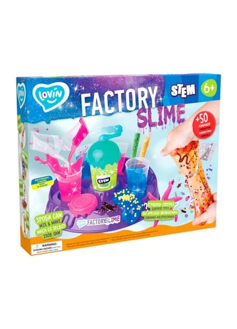 Набір для експериментів Lovin Slime factory Зроби слайм (80155) No Brand (398314376)