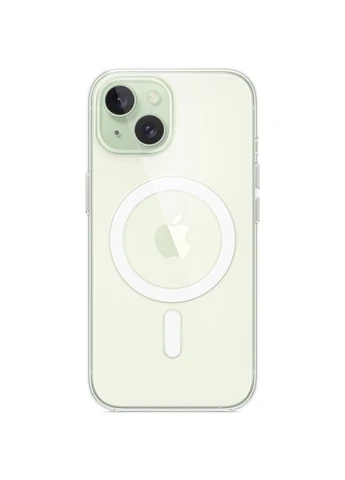 Чехол Clear Case with MagSafe для iPhone 15 (MT203FE/A) [92889] Apple (400885030)