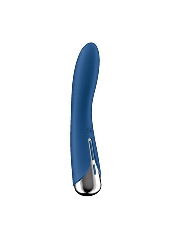 Вібратор точки G з обертанням Spinning Vibe 1 Blue Satisfyer (316254131)