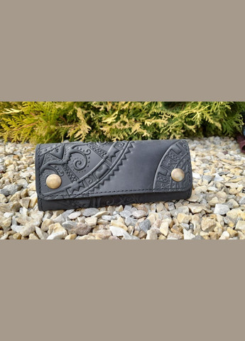 Ключниця кишенькова "Півколо" чорний 14*6.5 см (10П-Чор) Гранд Презент (278259394)
