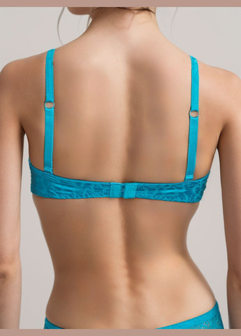 Бирюзовый бюстгальтер a 6335 b Acousma с косточками нейлон, спандекс